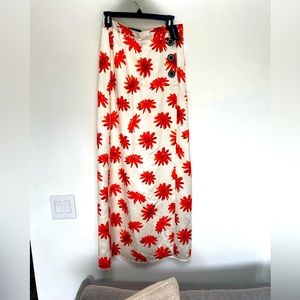 Meryl Rogge satin skirt